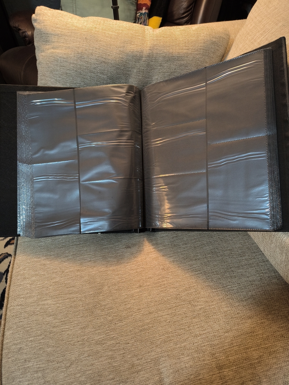 Black Photo/Card Organizer Binder